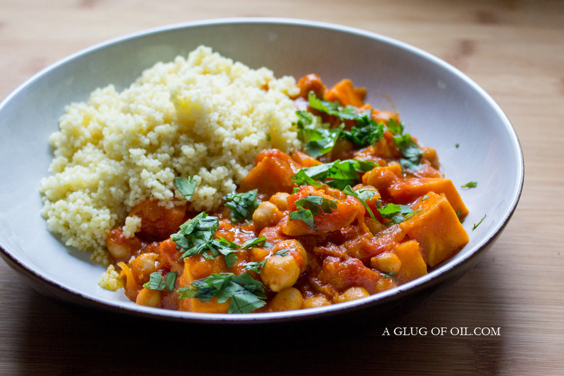 Sweet Potato and Chickpea Casserole