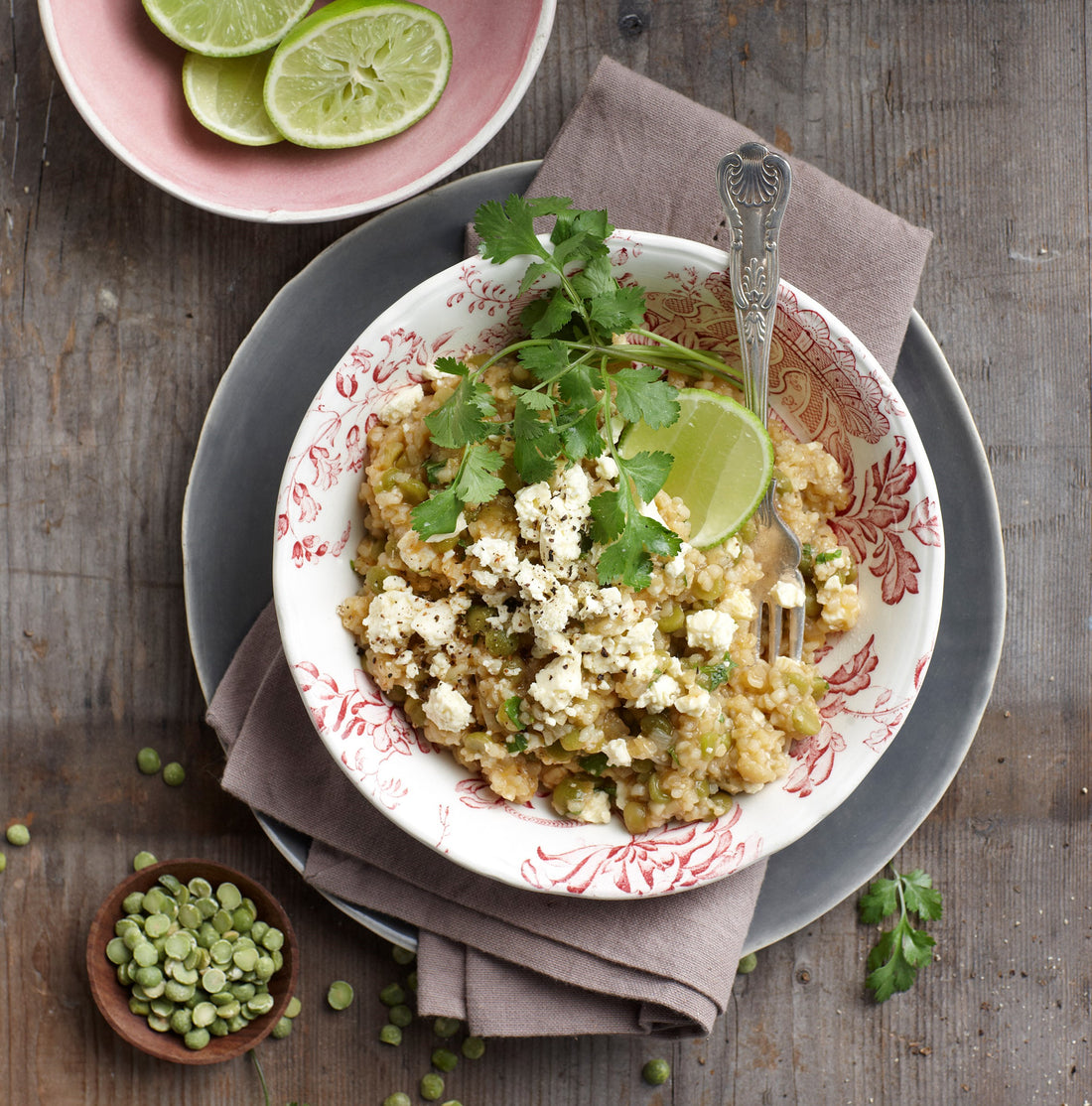 Lentil, Feta & Bulgur Wheat Salad