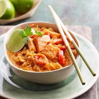 Poached Salmon Thai Curry